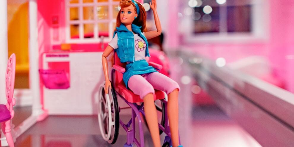Becky, a Barbie Cadeirante. 